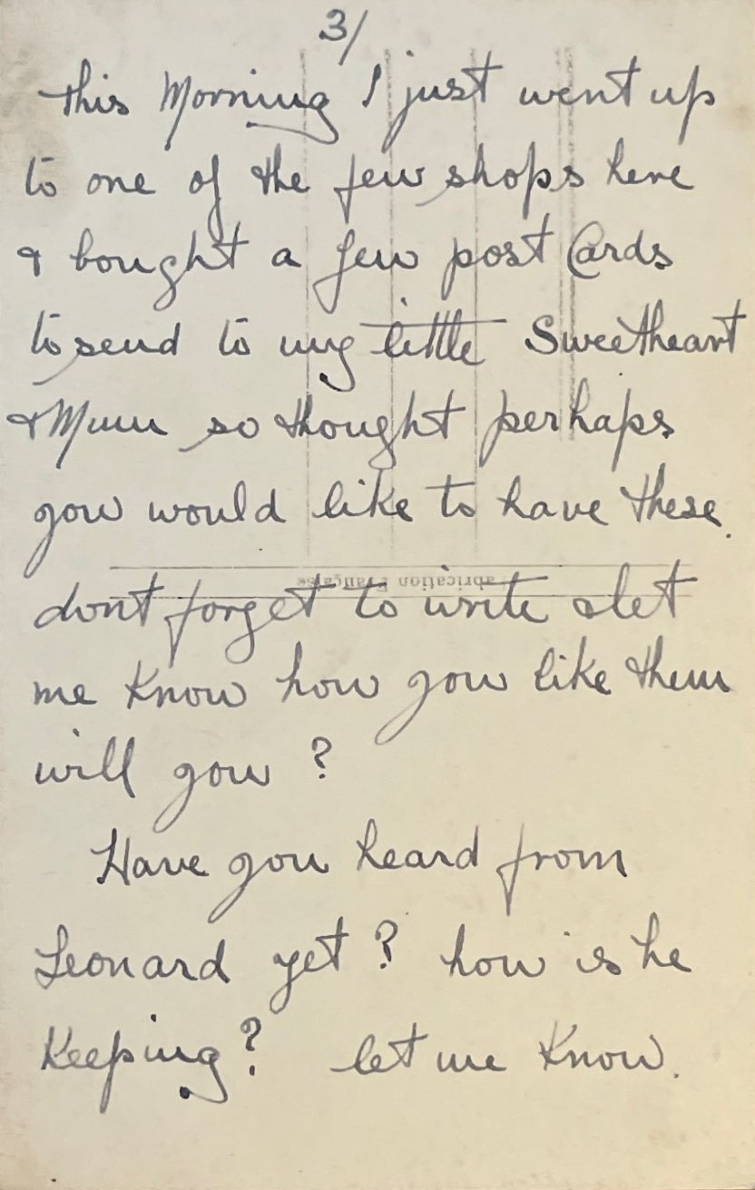 To Agnes From Brother Harold 3 back image