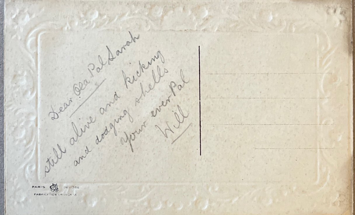 To Sarah From Pal Will Back image