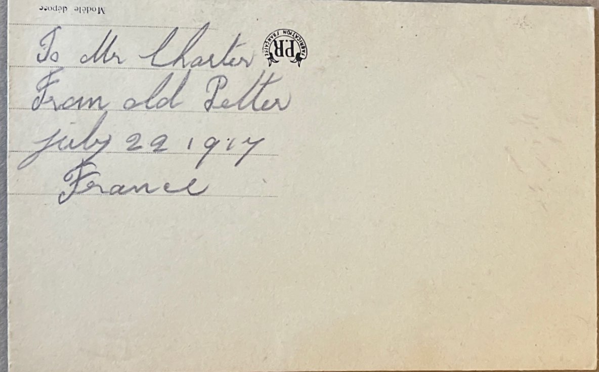 To Mr. Charter From Pelter Back image