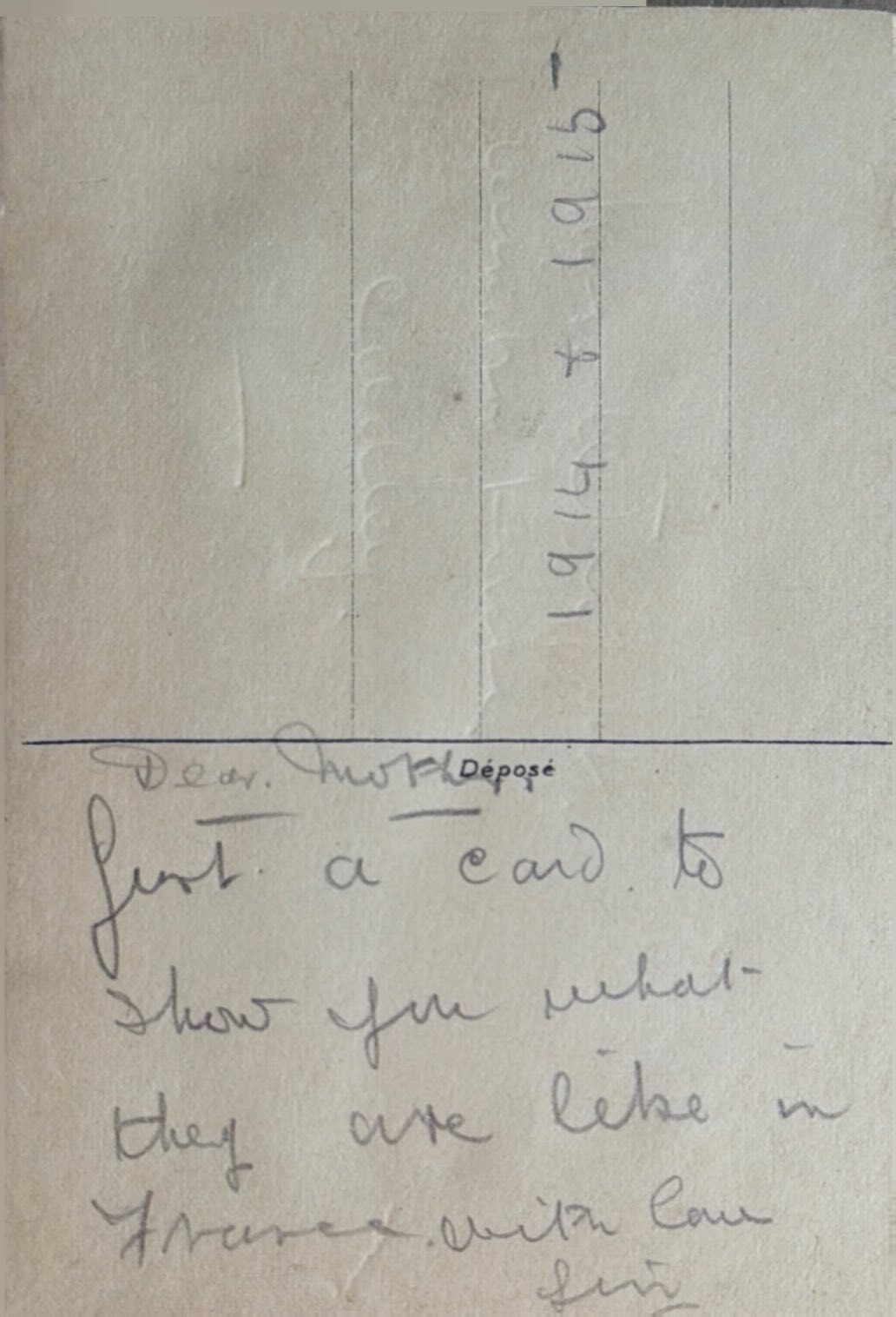 To Mother From Jim back image