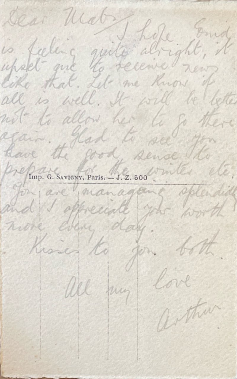To Family From Arthur 100 back image