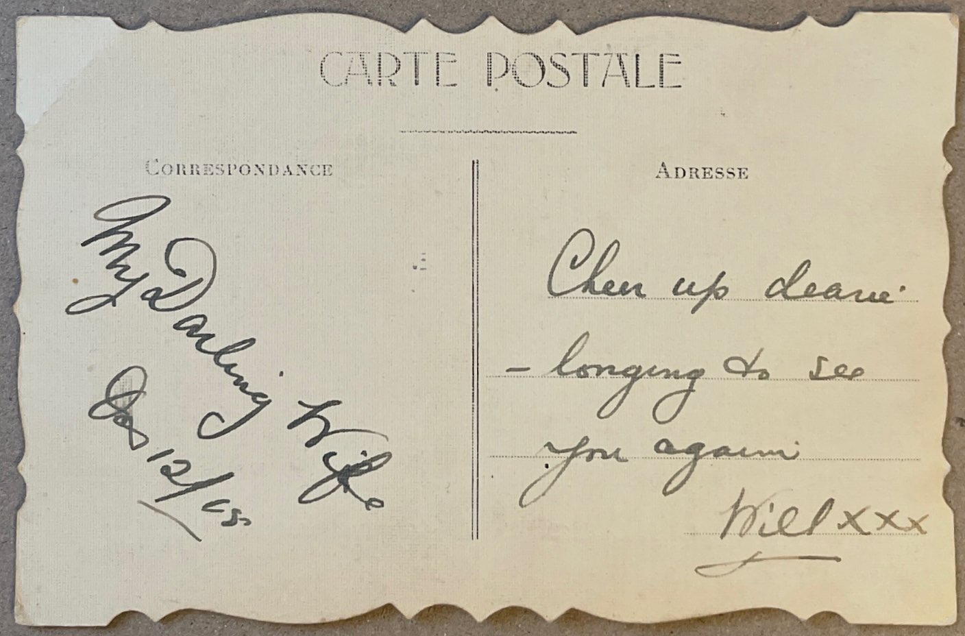 To Wife From Husband Will back image