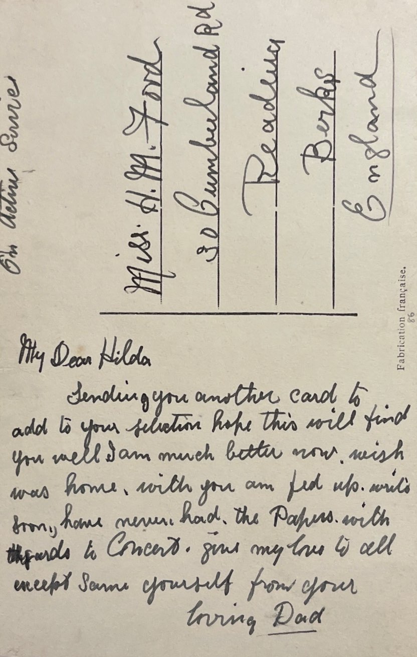 To Daughter Hilda From Dad 2 back image