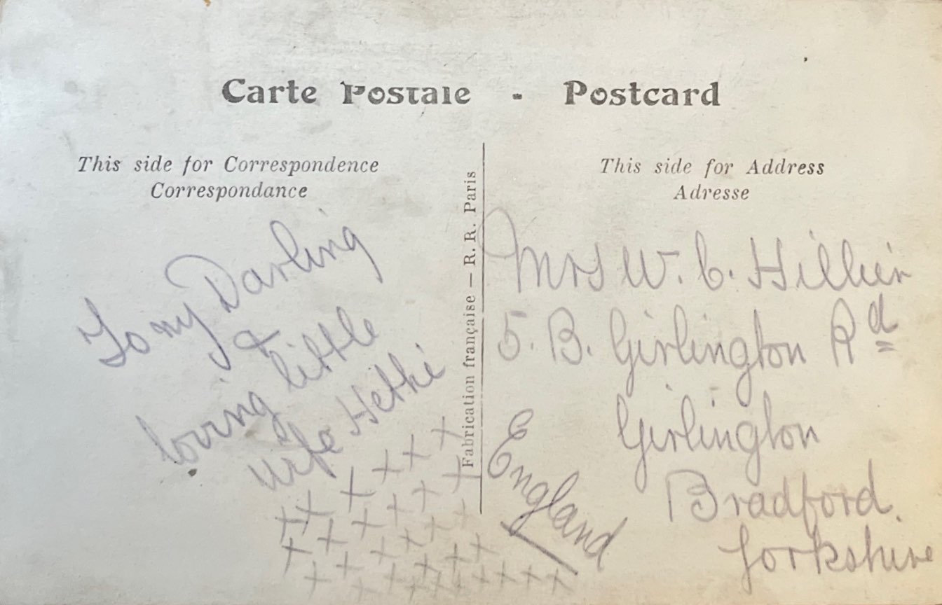 To Hettie From Husband Back image