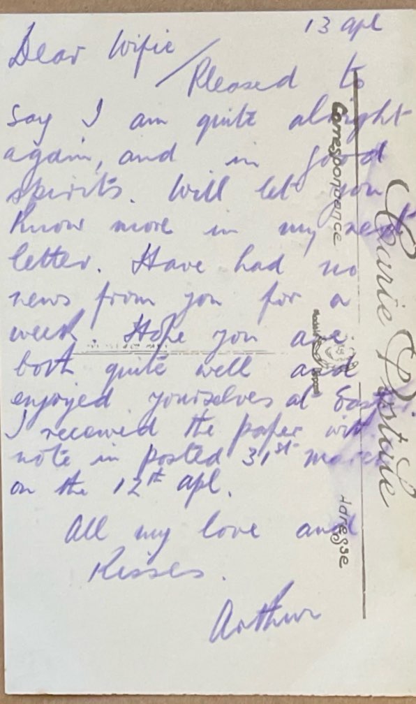 To Family From Arthur 93 back image