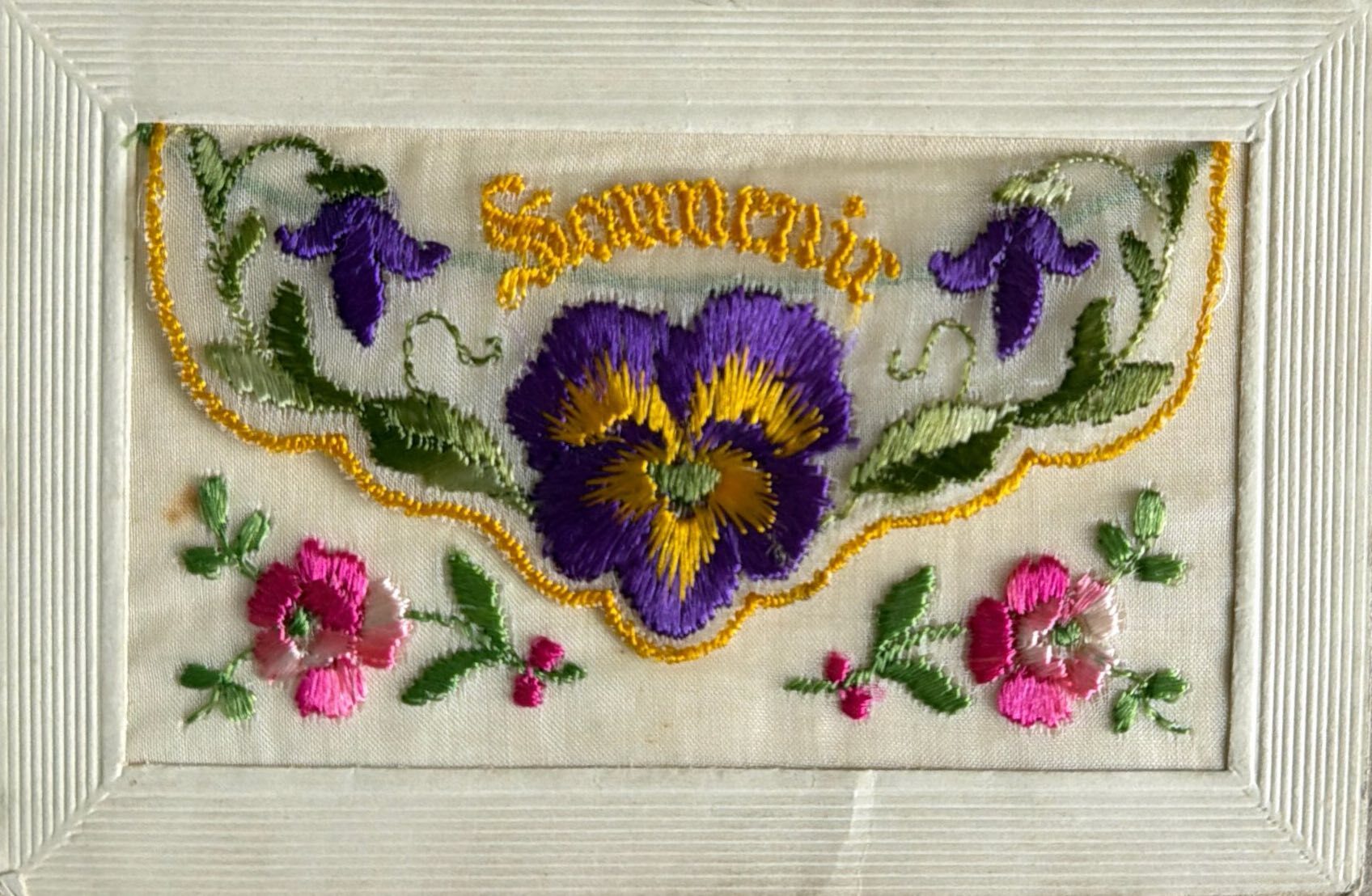 To Miss W Brown Front image