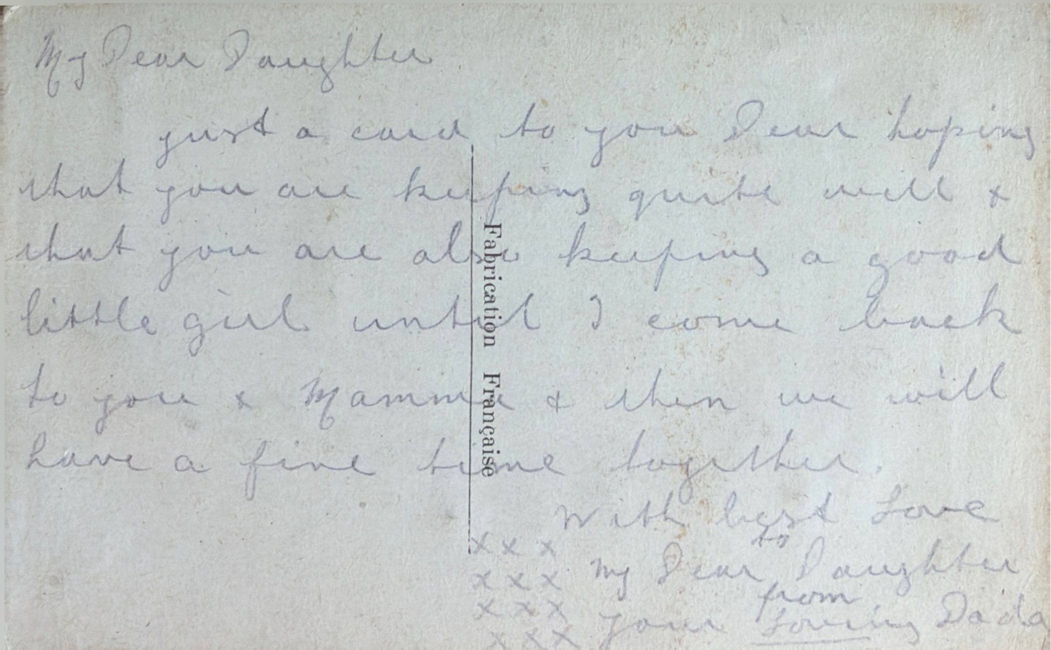 To Daughter Lilian From Dada (Norman) 7 back image