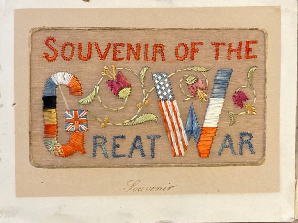 Souvenir Of The Great War Front image
