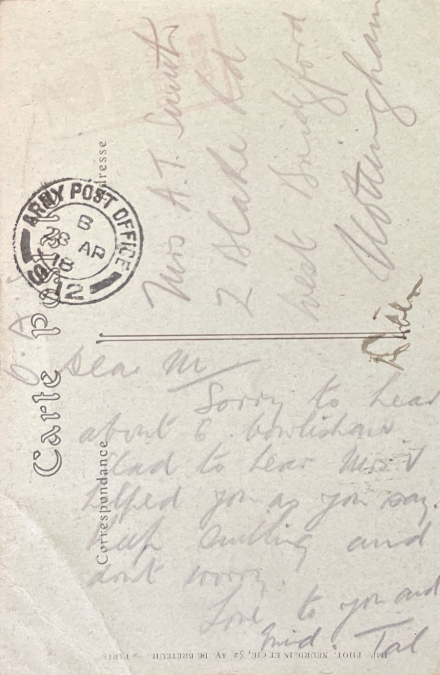 To Family From Arthur 69 back image
