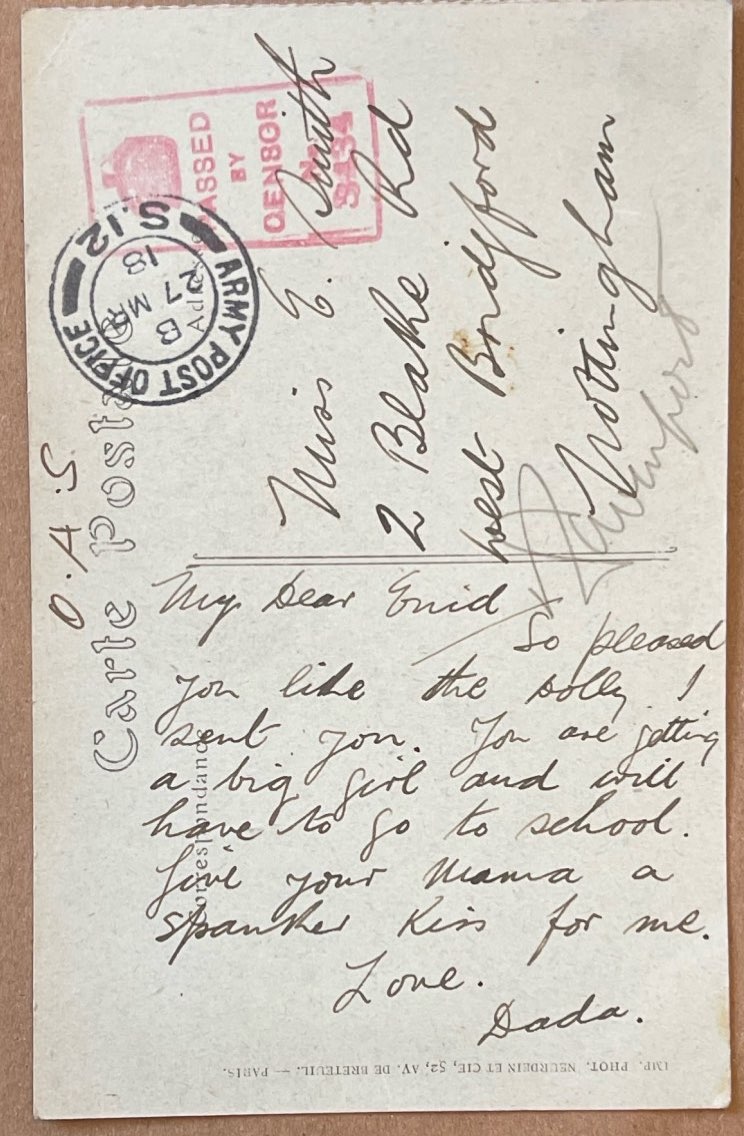 To Family From Arthur 63 back image