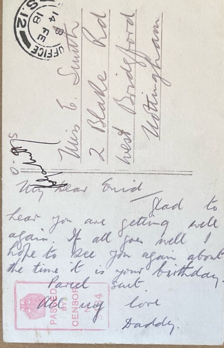 To Family From Arthur 58 back image