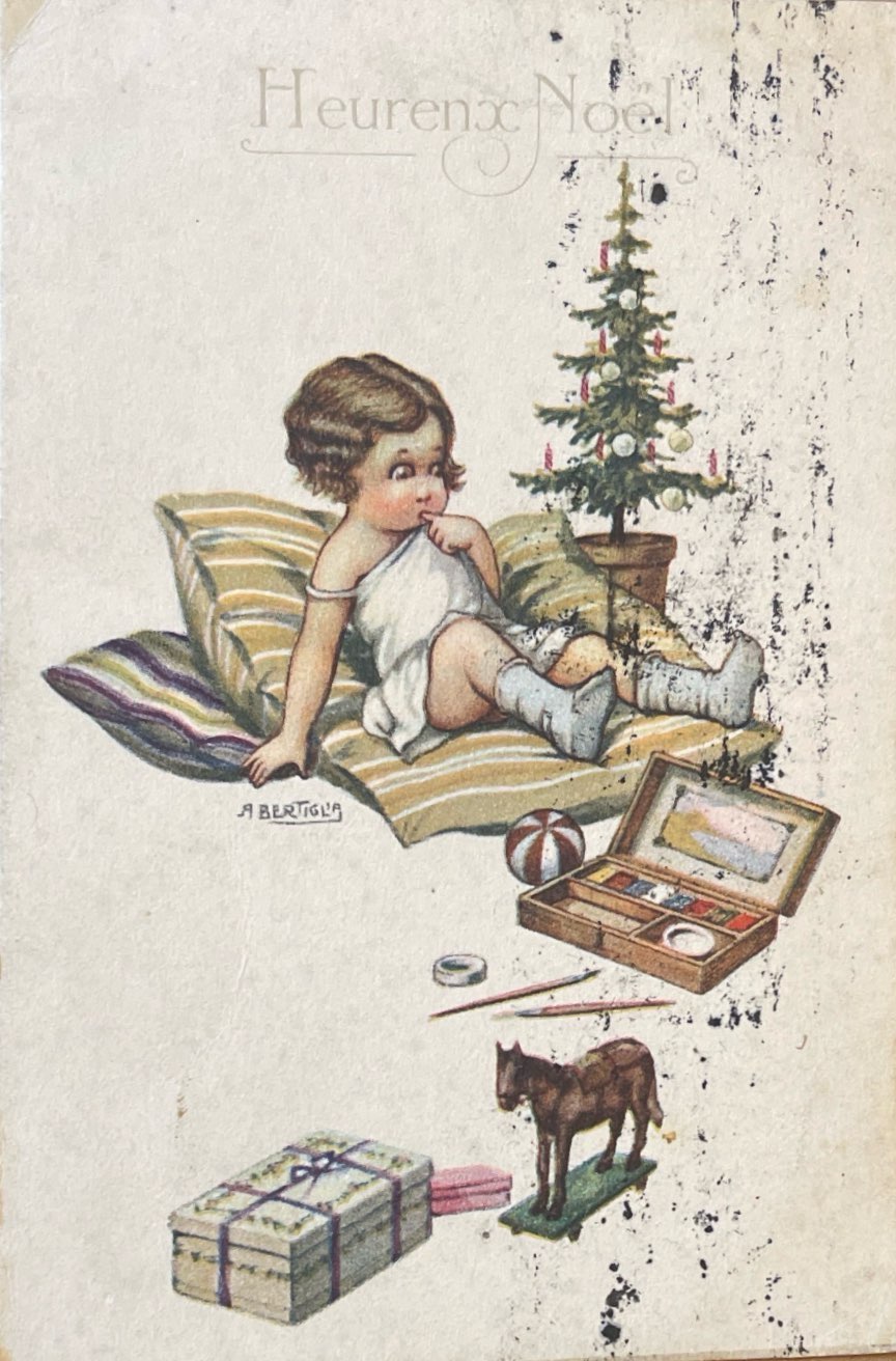 To Family From Arthur 49 Postcard: Front image